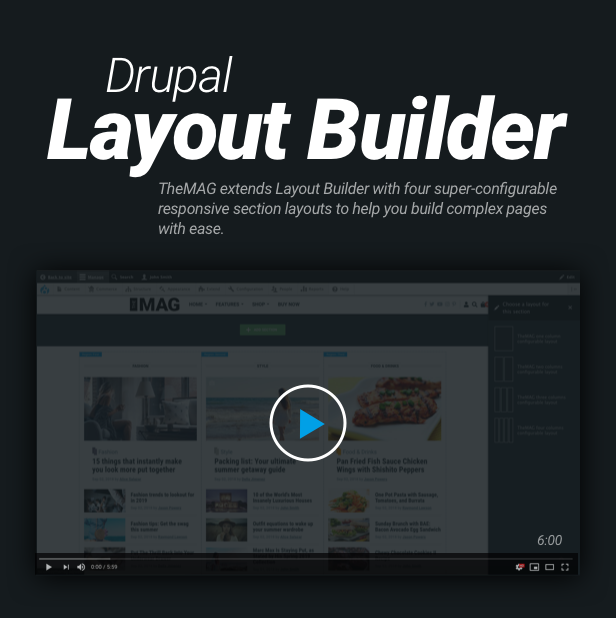 TheMAG - Highly Customizable Blog and Magazine Theme for Drupal - 2